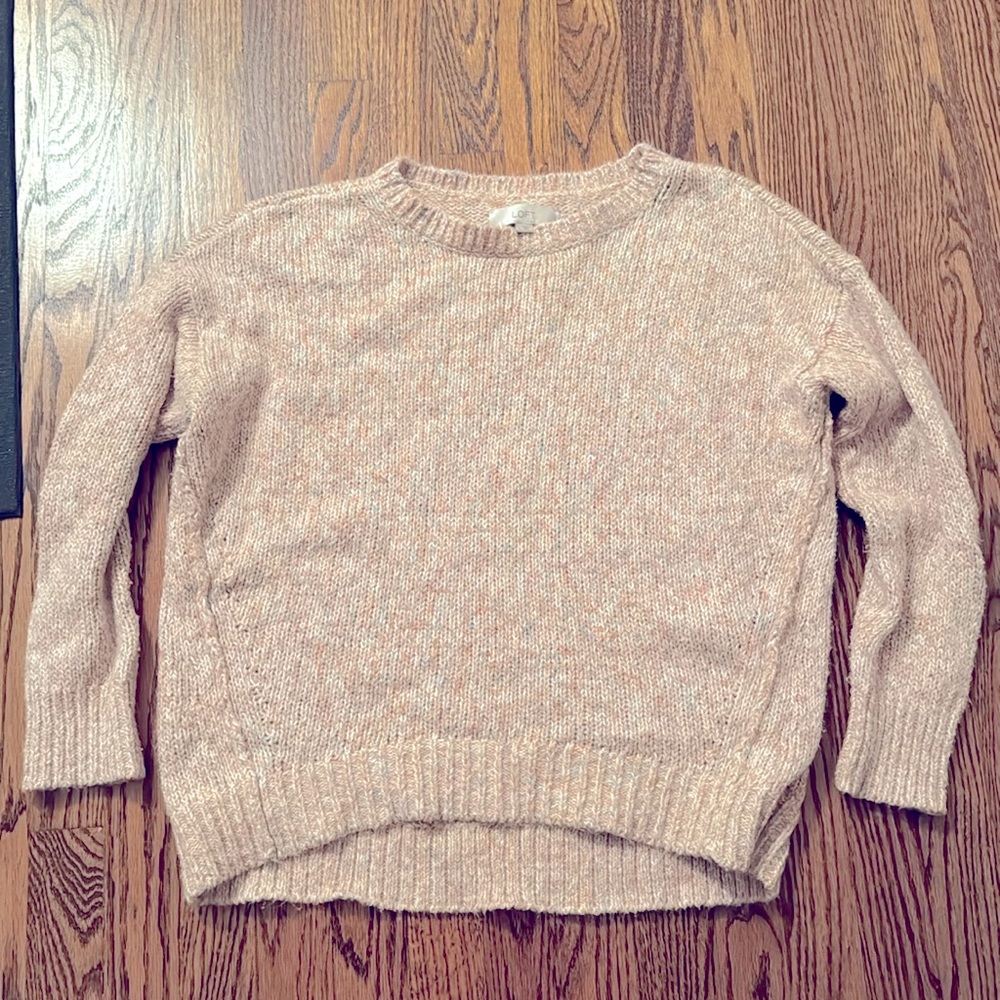 Loft Light Pink Sweater